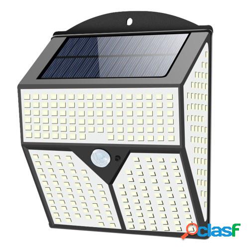 318 LED Lámpara solar Lámpara de pared de patio de