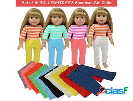 Accesorio de Muñecos THE NEW YORK DOLL COLLECTION Set of 10