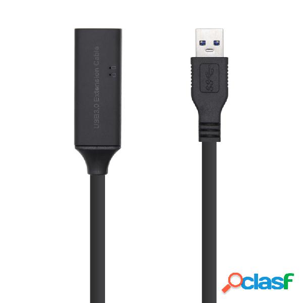 Aisens Cable Usb 3.0 Prolongador Con Amplificador, Tipo