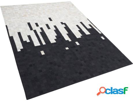 Alfombra Bolu (Blanco - Piel Genuina -160x230x0.6 cm)