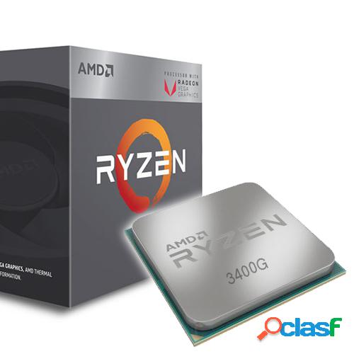 Amd ryzen 5 3400g vega 11 3.7ghz. am4