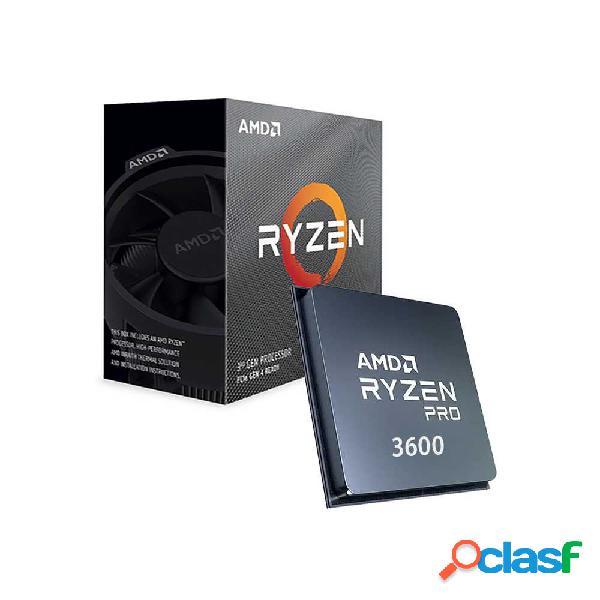 Amd ryzen 5 pro 3600 3.6ghz. socket am4.