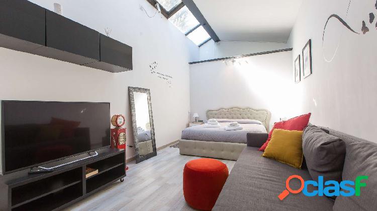 Apartamento estudio moderno en alquiler en Trastevere