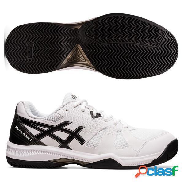 Asics gel padel pro 5 white black 42