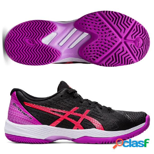 Asics solution swift ff padel black red alert 39