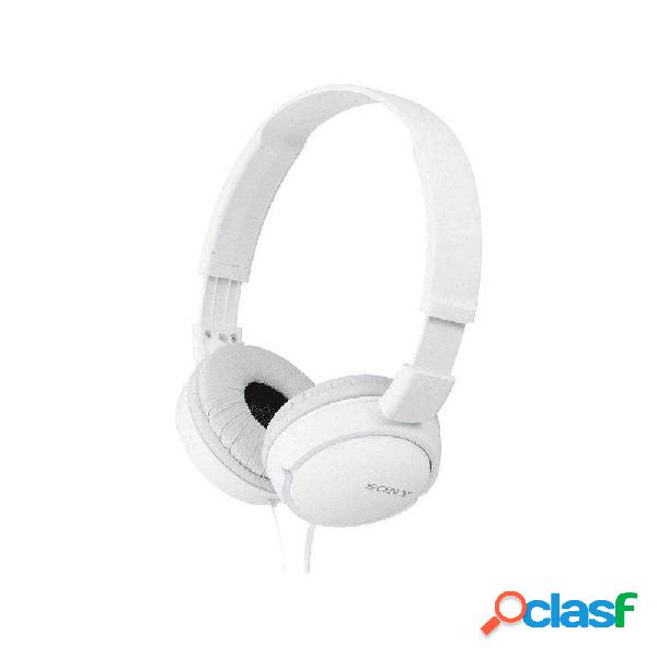 Auriculares Sony MDR-ZX110W/ Jack 3.5/ Blancos