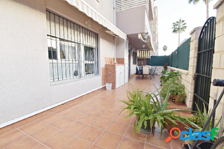 Bajo con patio en puerta del sur