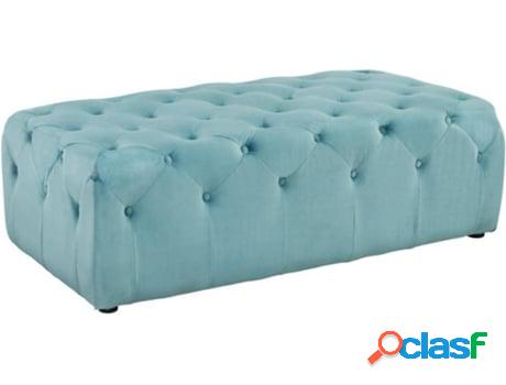 Banco VENTE UNIQUE Malone (Tejido - Azul - 40x120x60 cm)