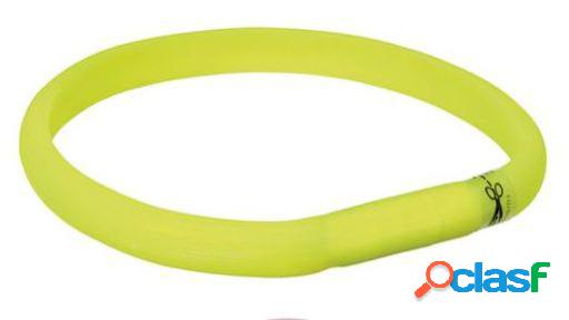 Banda con Luz Flash Usb Verde 45cm x 7mm Trixie