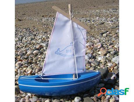 Barco TIROT (Madera - Azul - 24 cm)