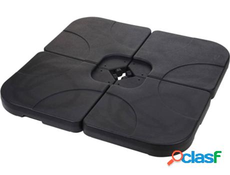 Base de Sombrilla PROGARDEN 15 kg (Gris - Sintético -