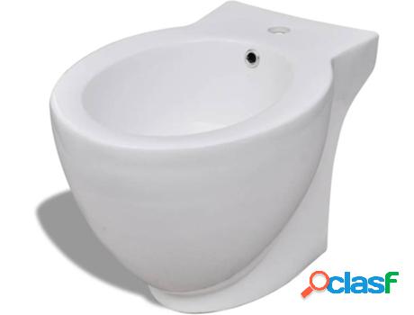 Bidet VIDAXL Blanco (Cerámica)