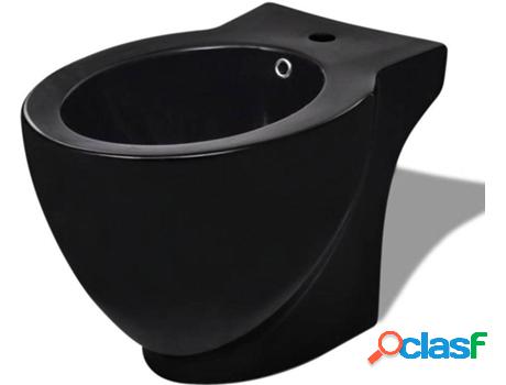 Bidet VIDAXL Negro (Cerámica - 58 x 40 x 40 cm)
