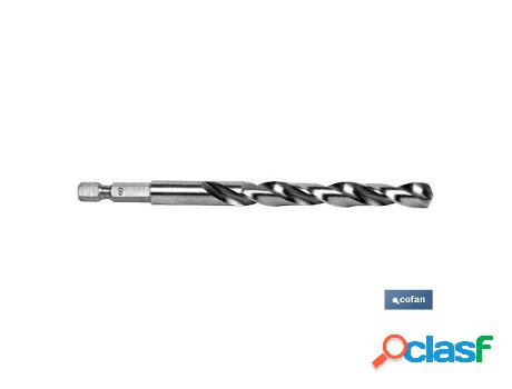 Broca rectificada hss mango hex. 1/4 3 mm