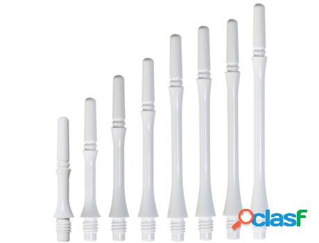 Cañas de Dardos COSMO DARTS (Blanco - Talla 7)