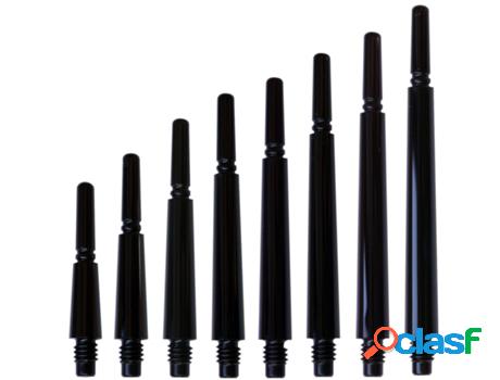 Cañas de Dardos COSMO DARTS (Negro - Talla 3)