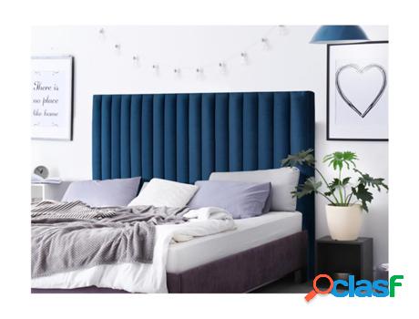 Cabecero VENTE UNIQUE Sarah (160 x 200 cm - Azul)