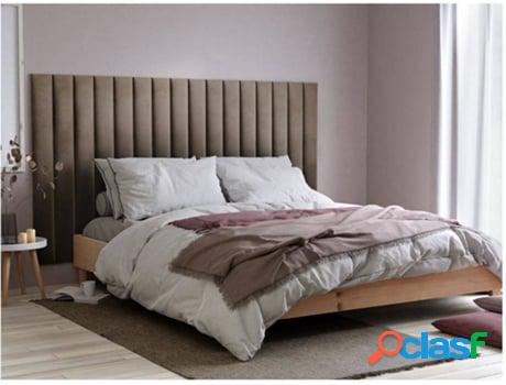 Cabecero de Cama VENTE UNIQUE Gonda (Beis - Tejido - 180 x