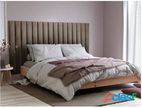 Cabecero de Cama VENTE UNIQUE Gonda (Beis - Tejido - 180 x