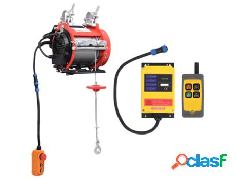 Cabrestante Eléctrico Para Andamios 800 Kg Con Mando A