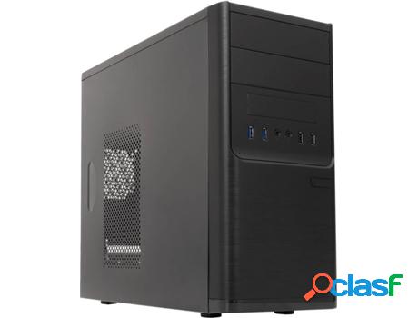 Caja PC UNYKA Dark Shadow 500W (ATX Mid Tower - Negro)