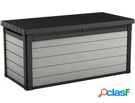 Caja de Almacenaje para Jardín KETER Denali 570 L (Gris -