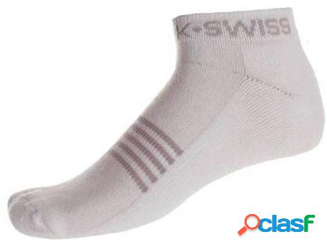 Calcetines K-SWISS Pack Calcetine Port Blanco Gris