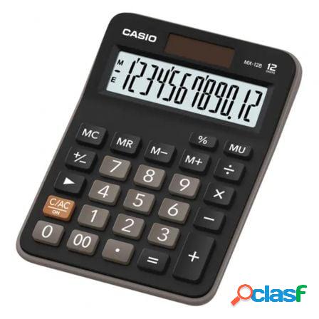 Calculadora casio mx-12b/ negra