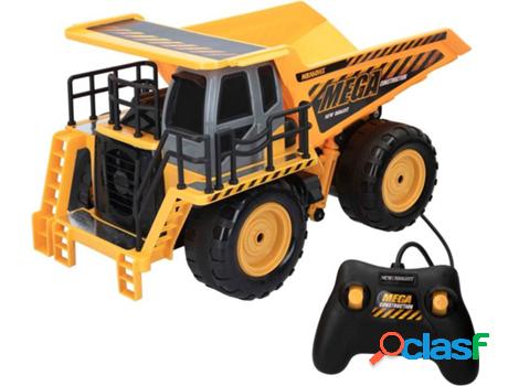 Camión Teledirigido Mega Dump Truck Naranja (Edad Mínima: