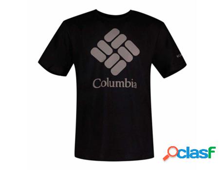 Camiseta COLUMBIA Hombre (Multicolor - S)