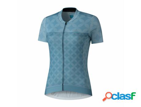 Camiseta de Mujer Con Cremallera Shimano Sagami (Tam: XS)