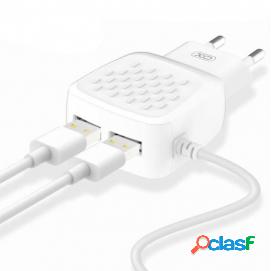 Cargador Corriente L51 2.1a Lightning + 2xusb