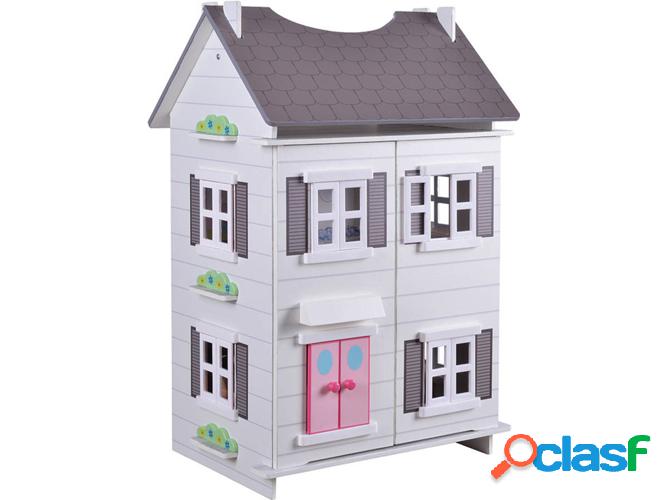 Casa de Muñecas COLORBABY Madera (40x29x62cm)