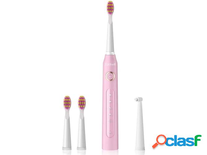 Cepillo de Dientes Eléctrico FAIRYWILL FW-ET507Pink Rosa