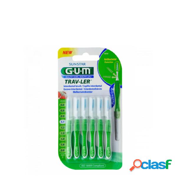 Cepillos Gum Trav-Ler 1.1mm x6