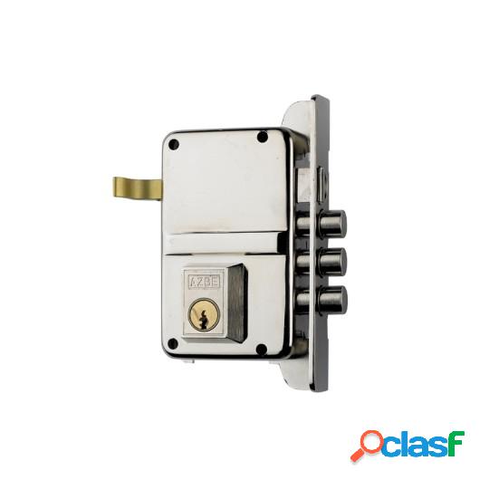 Cerradura Sobreponer 70X40Mm 8Ihn Hierro Niquel
