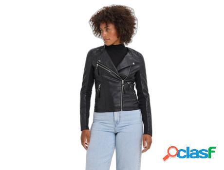 Chaqueta De Cuero Para Mujeres Vero Moda Riafavo 22 (XS)