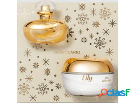Cofre de Perfume O BOTICÁRIO Kit Lily Eau de Parfum (325