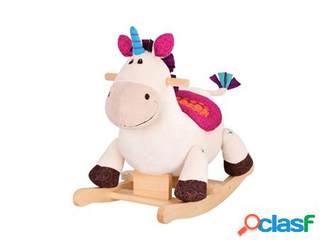 Columpio B.TOYS (Madera - Blanco - 60 x 34,5 x 46,5 cm)