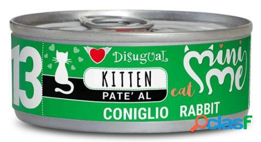 Comida Húmeda Paté de Conejo para Gatitos 85 gr Disugual