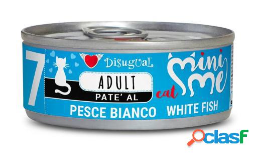 Comida Húmeda Paté de Pescado Blanco para Gatos Adultos 85