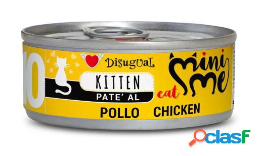 Comida Húmeda Paté de Pollo para Gatitos 85 gr Disugual
