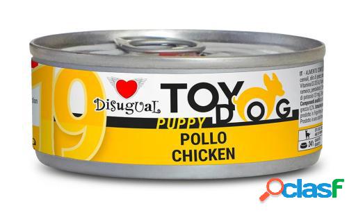 Comida Húmeda de Pollo para Cachorros Toy 85 gr Disugual