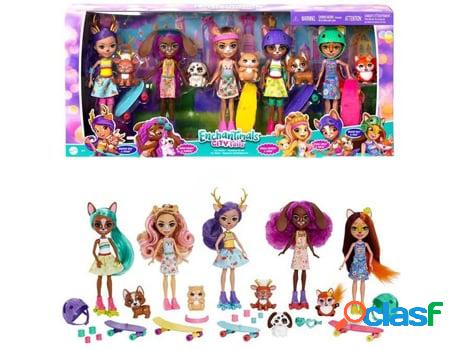 Conjunto 5 MuÁÂÁÂÁÂÁ±ecas ENCHANTIMALS City Tails