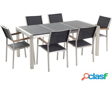 Conjunto de jardín 17431 (Gris - Acero Inoxidable