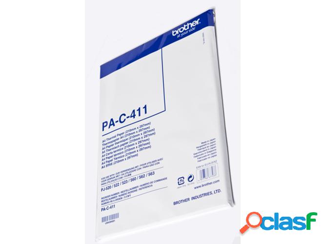 Consumible BROTHER Paquete de 100 hojas de papel térmico A4
