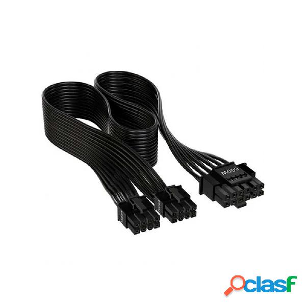 Corsair 12vhpwr. cable de alimentación psu tipo 4 pcie 5.0