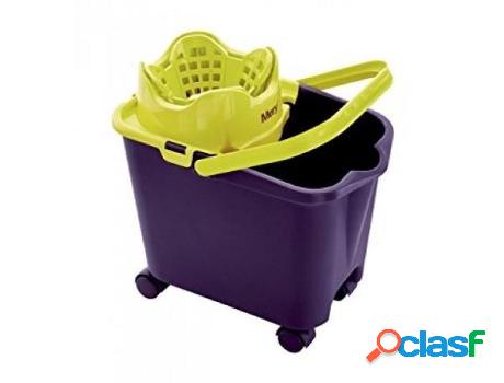 Cubo escurridor auto 14 l morado/lima 336/11