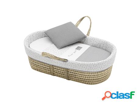 Cuna CAMBRASS Forest (Algodón - Gris - 39 x 80 x 25 cm)