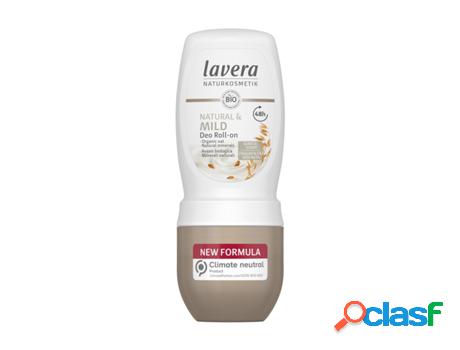 Desodorantes LAVERA Roll-On 48H Pele Macia y Natural (50 ml)